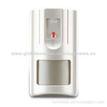 Wireless PIR Motion Detector with PET Immunity and Dual-passive Infrared Detective Technology